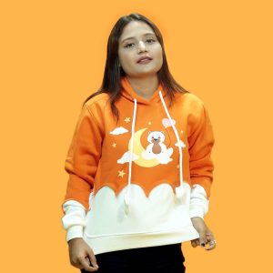 হুডি-কমলা টেডি