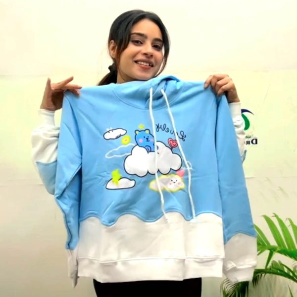 হুডি-স্কাই ব্লু