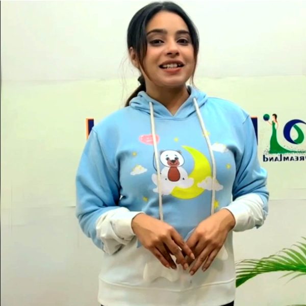 হুডি স্কাই ব্লু-টেডি