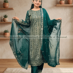 Georgette 3pices Green